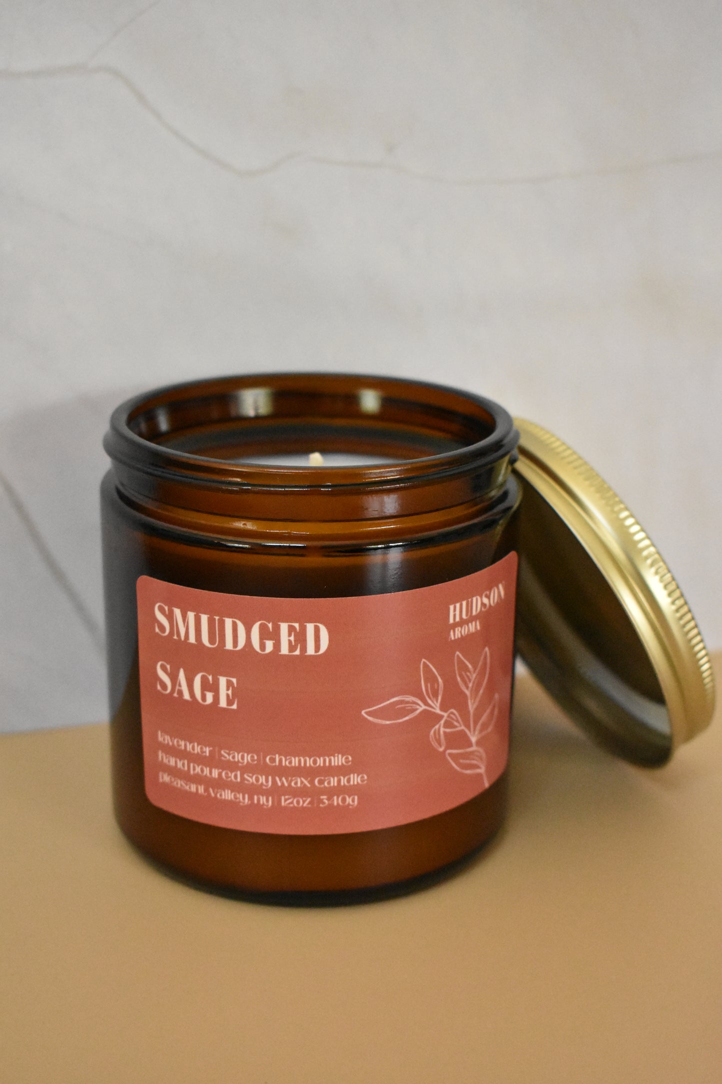 Smudged Sage 12 oz. Candle