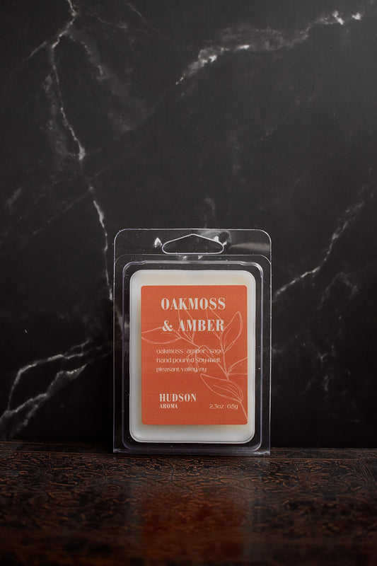 Oakmoss & Amber Wax Melt