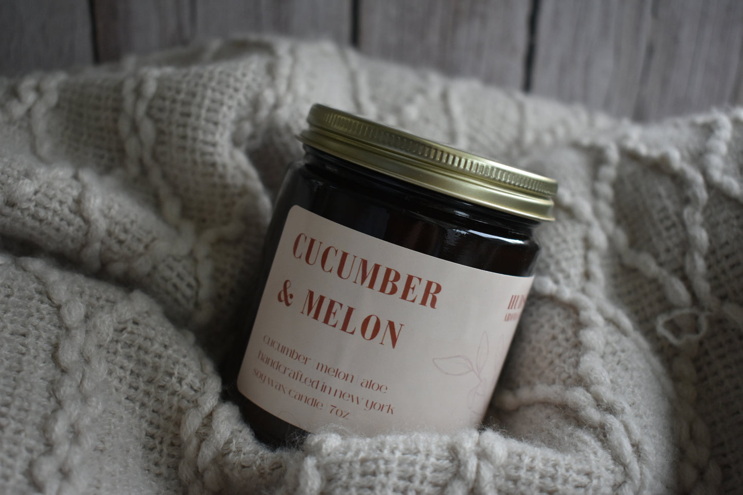 Cucumber & Melon 7 oz. Candle