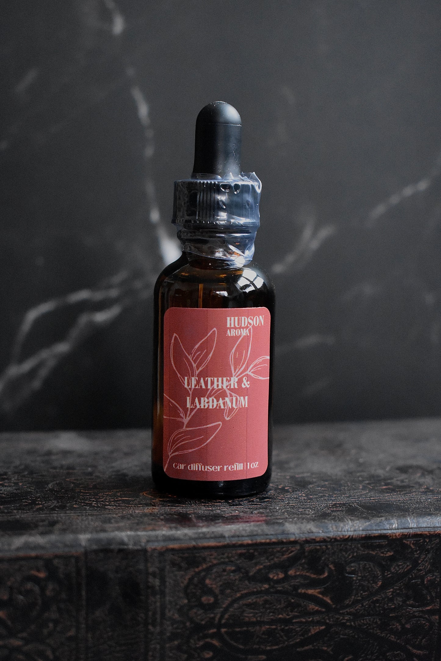 Leather & Labdanum Car Diffuser Refill