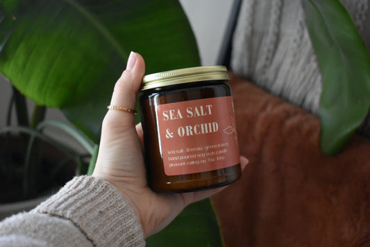 Sea Salt & Orchid 7 oz. Candle