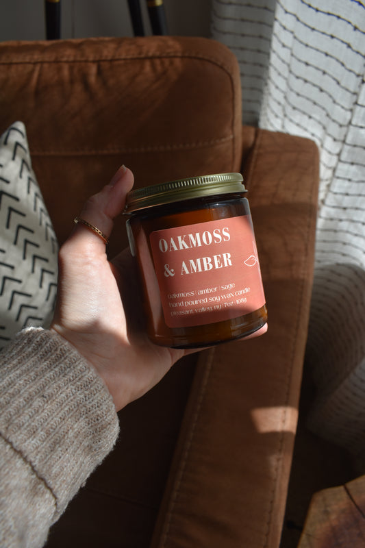 Oakmoss & Amber 7 oz. Candle